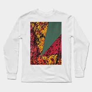 Corner Splatter # 14 Long Sleeve T-Shirt